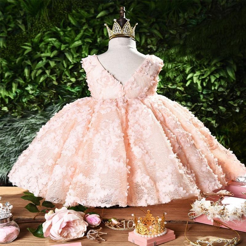 Luxury Modern Designer Toddler Baby Girl Infant Princess Lace Tutu Dre –  World Safari Shops