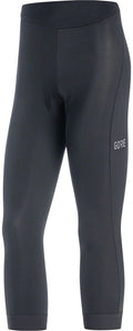 Gorewear C3 3/4 Tights + - Black Large Women's