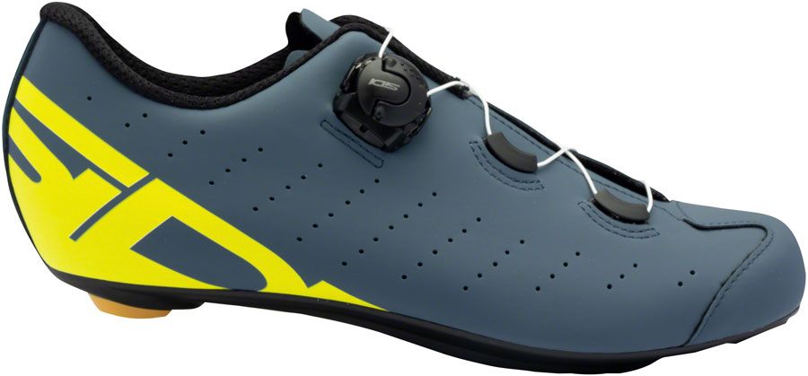 SIDI Fast 2 Road Shoes - Men's Blue/Yellow 43.5