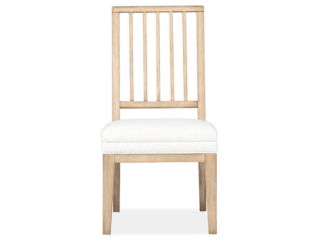 Coventry - Upholstered Side Chair With Solid Wood Back (Set of 2) - Honey Maple