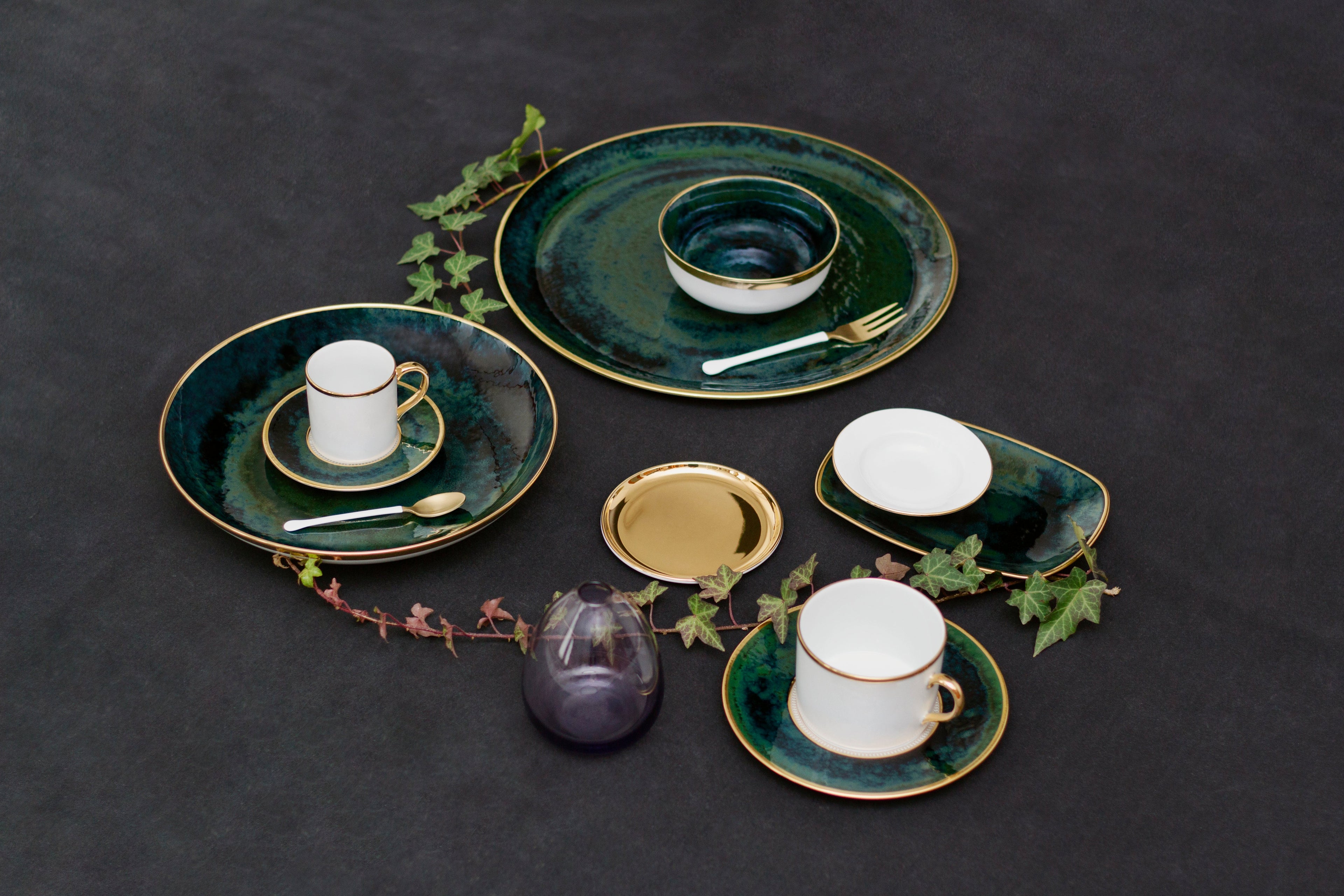 Lush Forest Flat Tart Platter