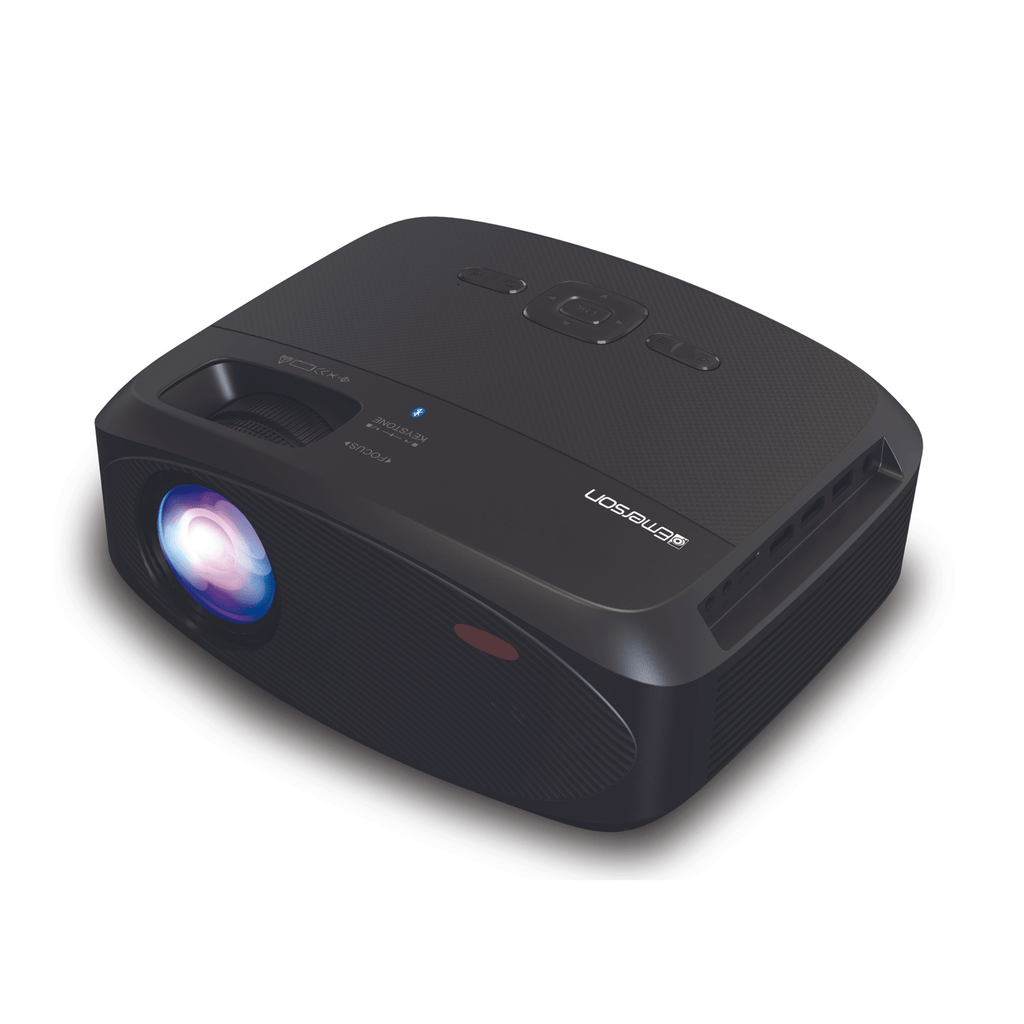 Emerson 210" Home Theater LCD Projector Combo with Screen and Carry Case