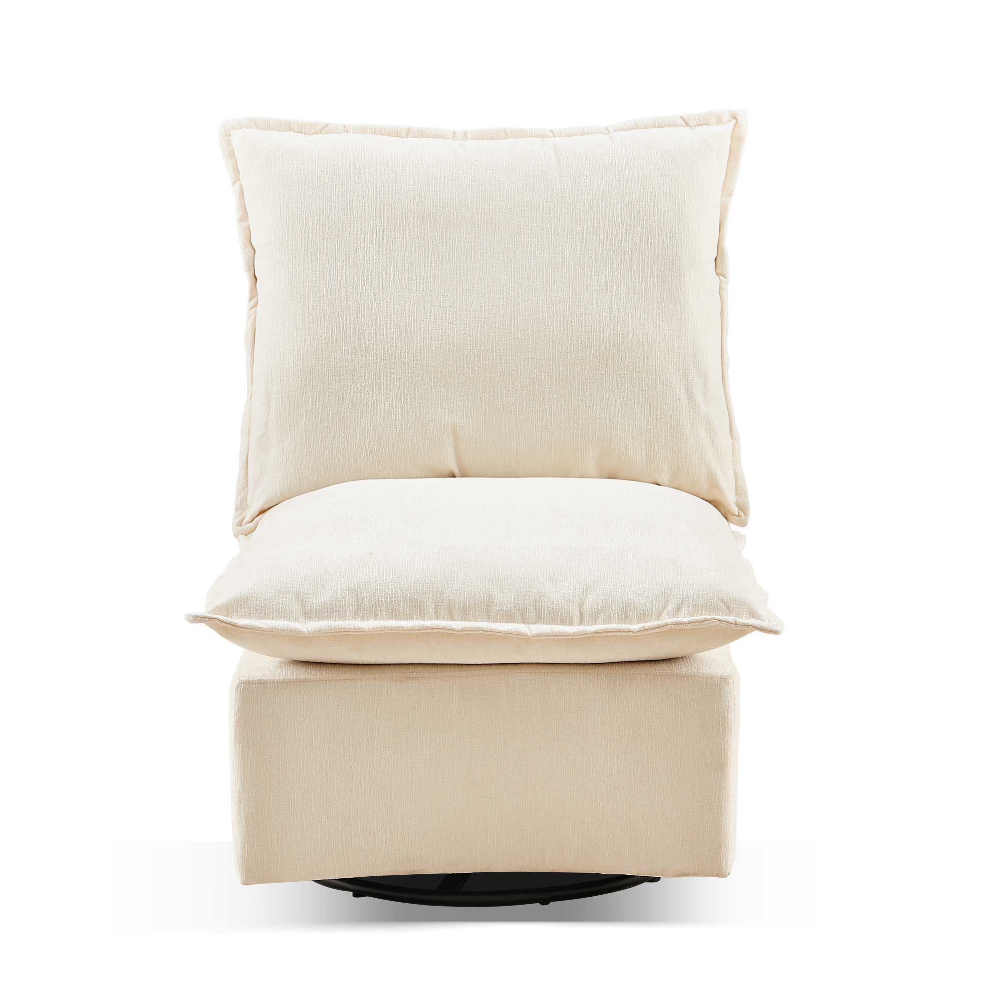 Detachable Single 360 Swivel Rocking Rocker, 360 Swivel Sofa Chair & Single Sofa Lounge, Comfortable Seating For Living Room & Bedroom Sofa 1 Piece