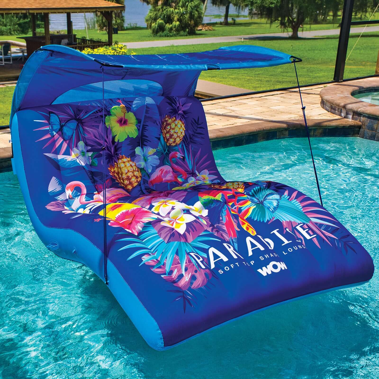WOW Sports S-Shaped Lounge with Canopy (21-2100)