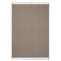 Guros - 6' X 9' Geometric Indoor / Outdoor Area Rug - Mocha