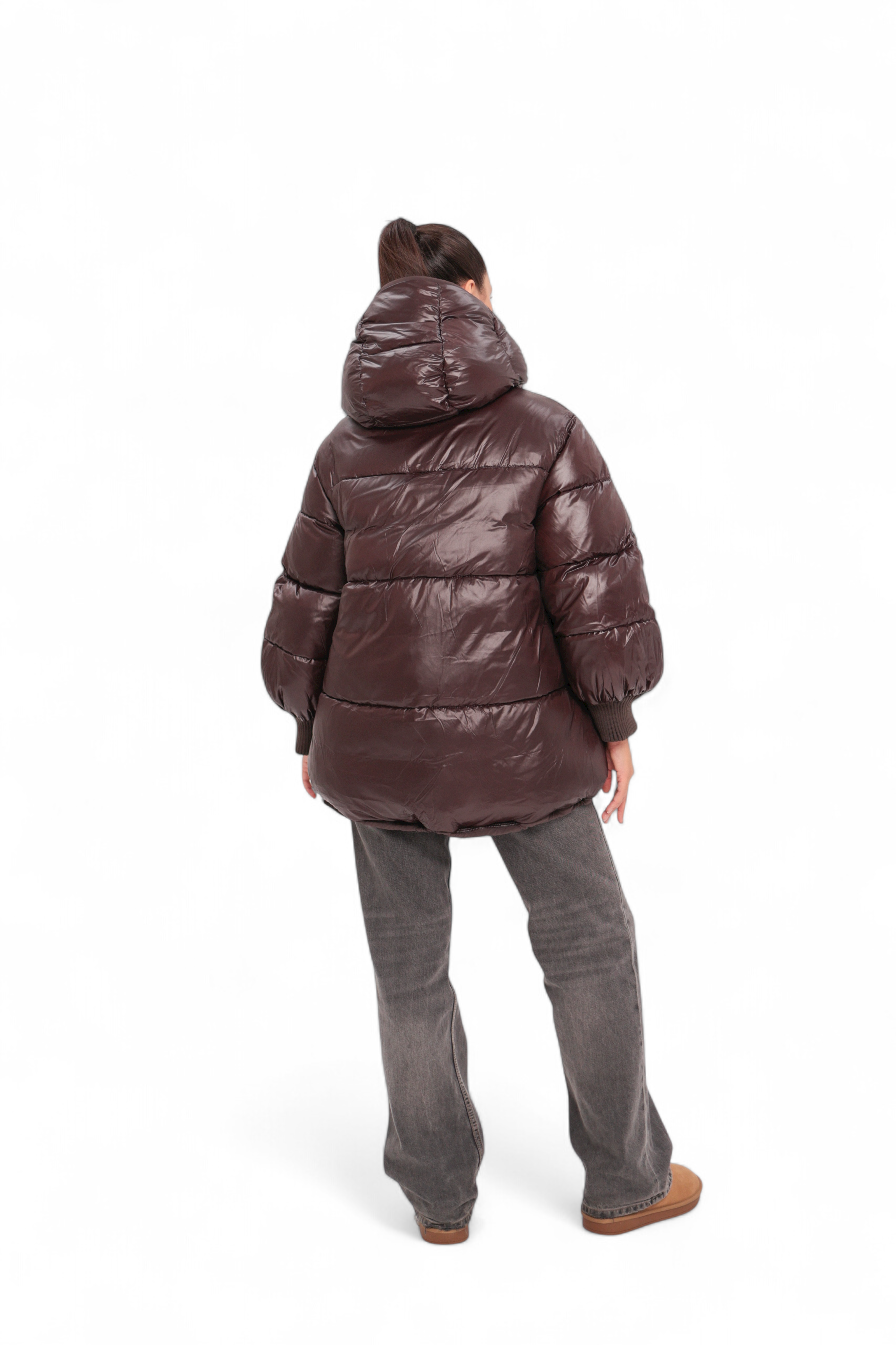 ⇆ Reversible 2 in 1 Insulated Bio-Down Winter Coat