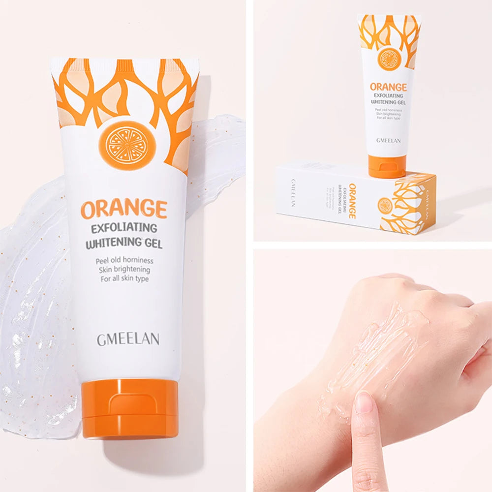 Revitalize Your Skin: Orange Exfoliating Gel for Brightening, Gentle Peeling & Hydration - 50G Korean Skin Care Wonder