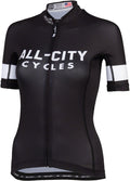 All-City Classic 4.0 Women's Jersey - Black White Medium