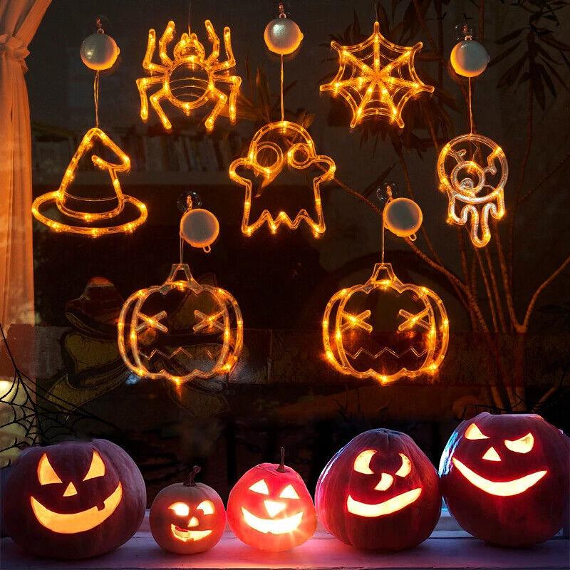 Spooktacular Halloween LED Window Lights! 🎃🕷️👻