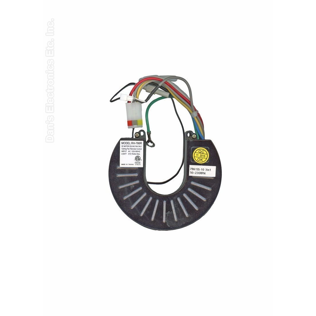 Substitute for Kichler RH786R Ceiling Fan Receiver [RH786R/RR787T-KIT]