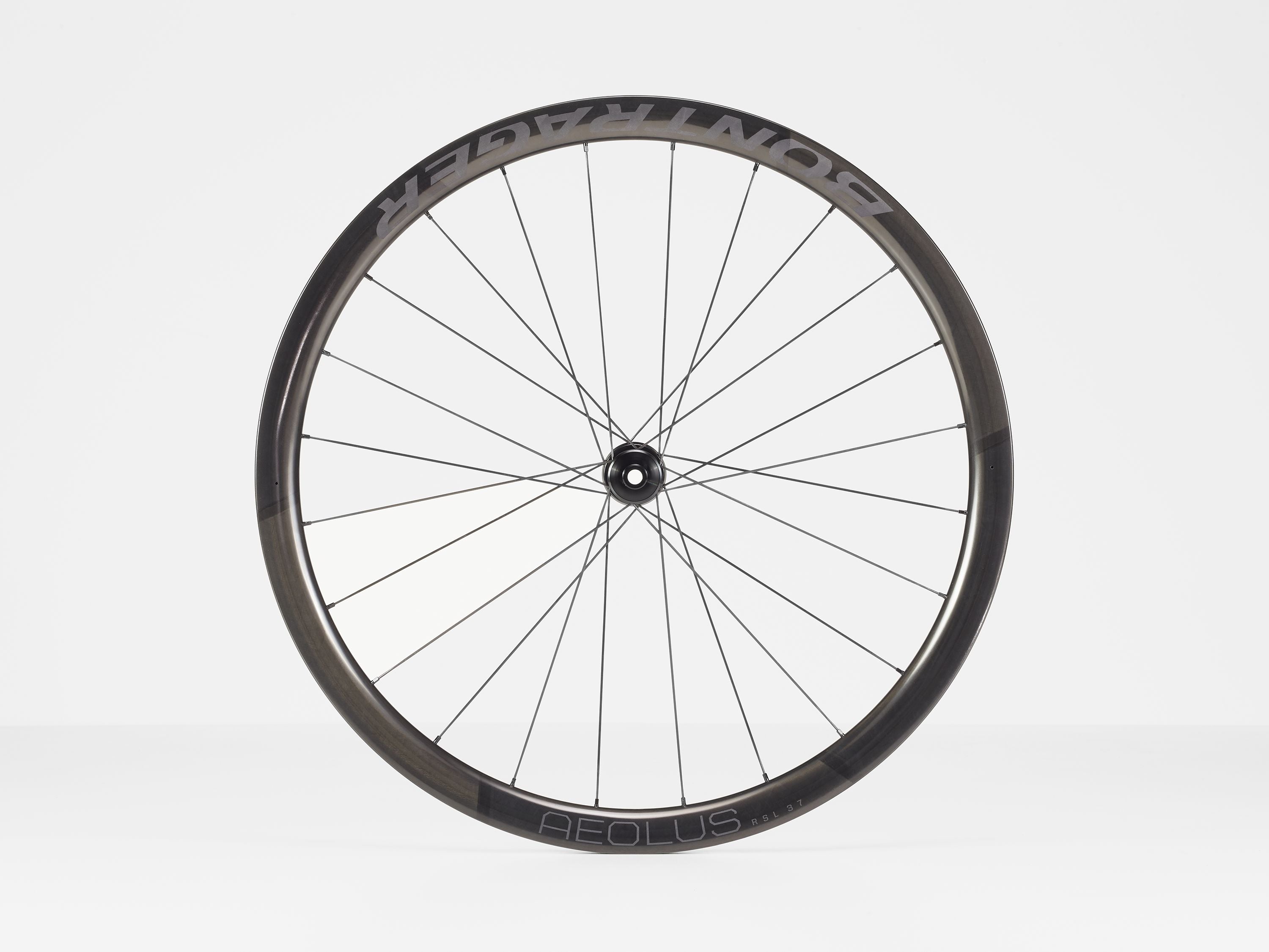 Wheel Front Bontrager Aeolus RSL 37 Tubular Disc 12T Black