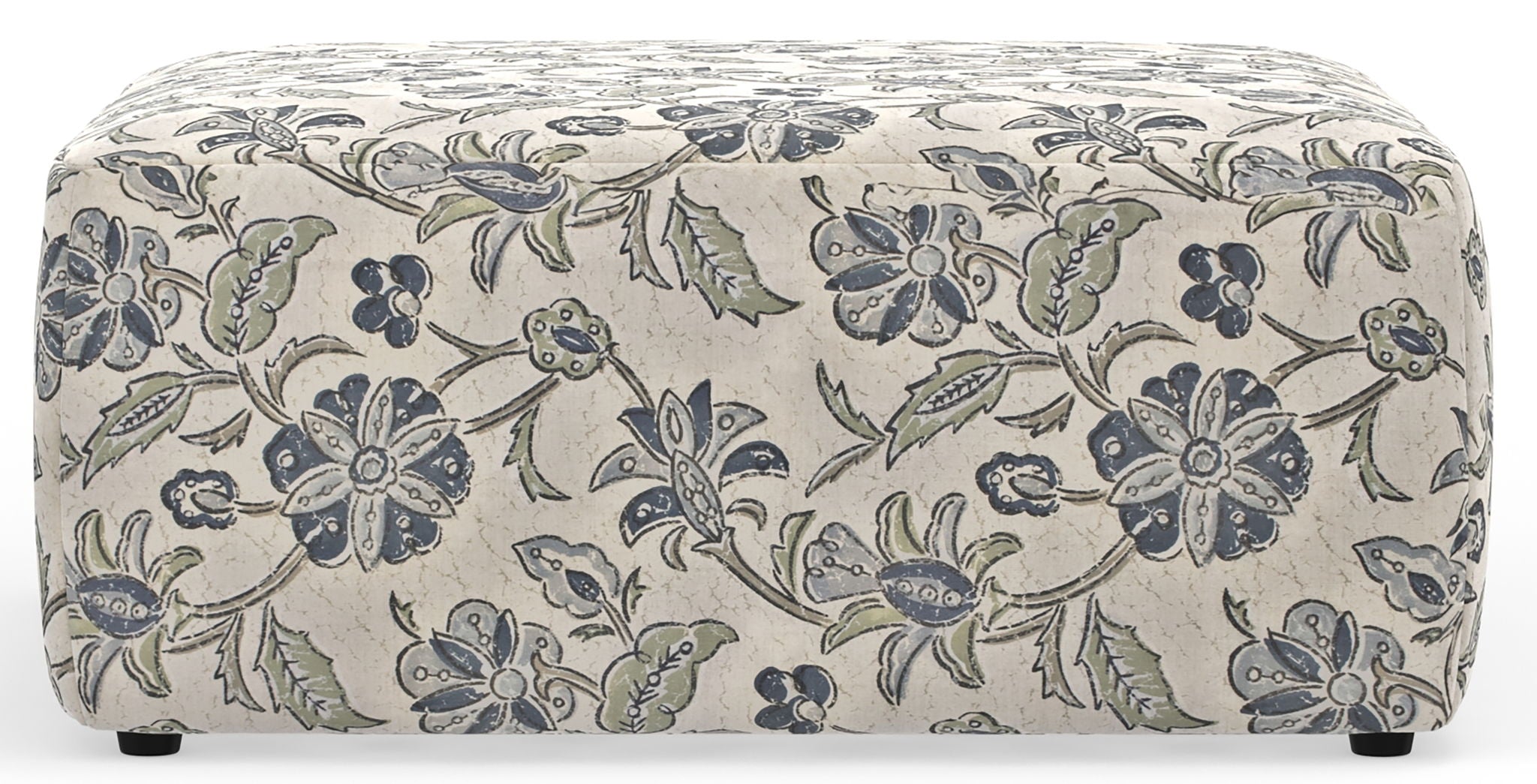 Stockbridge - Cocktail Ottoman - Denim