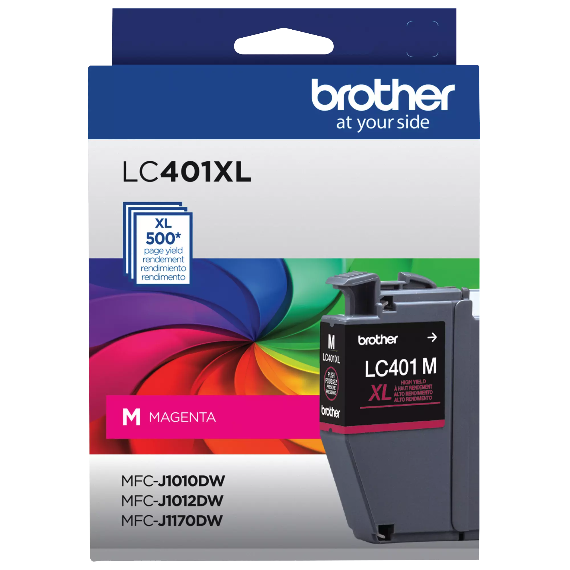 New, Pre-Owned - Brother LC401XL High Yield Magenta Ink Cartridge
