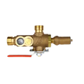 Tr 2" Conventional Flow Control Reducing Angle Brass Valve