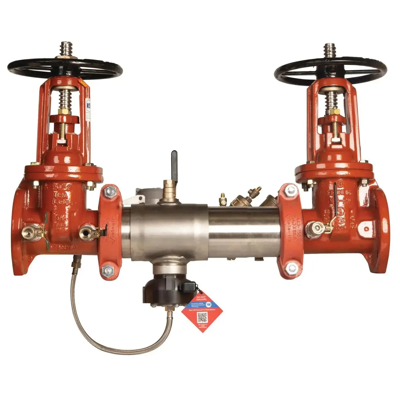 6" Reduced Pressure Assembly Z Pattern With OSY Valve Ames Backflows