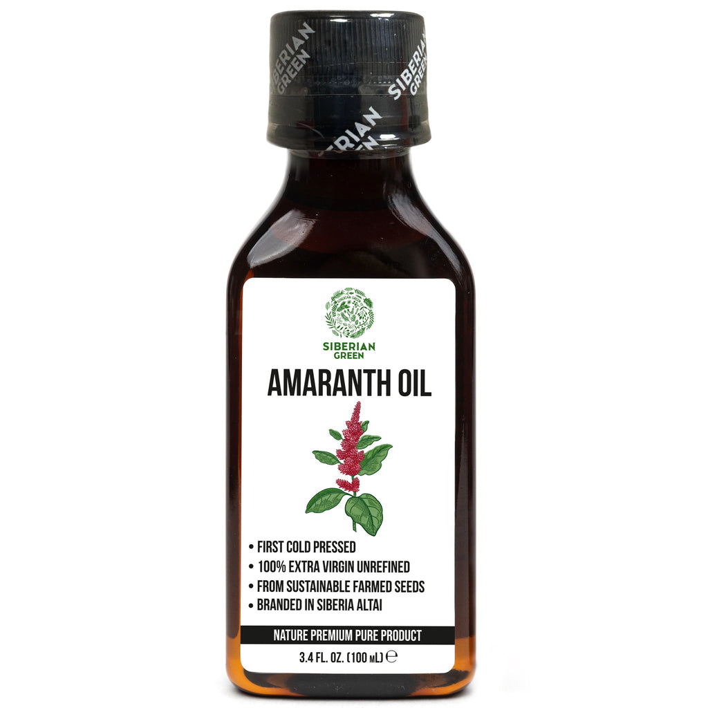 Amaranth Seed Oil 100 ml - Extra Virgin, Cold-Pressed, Premium Quality