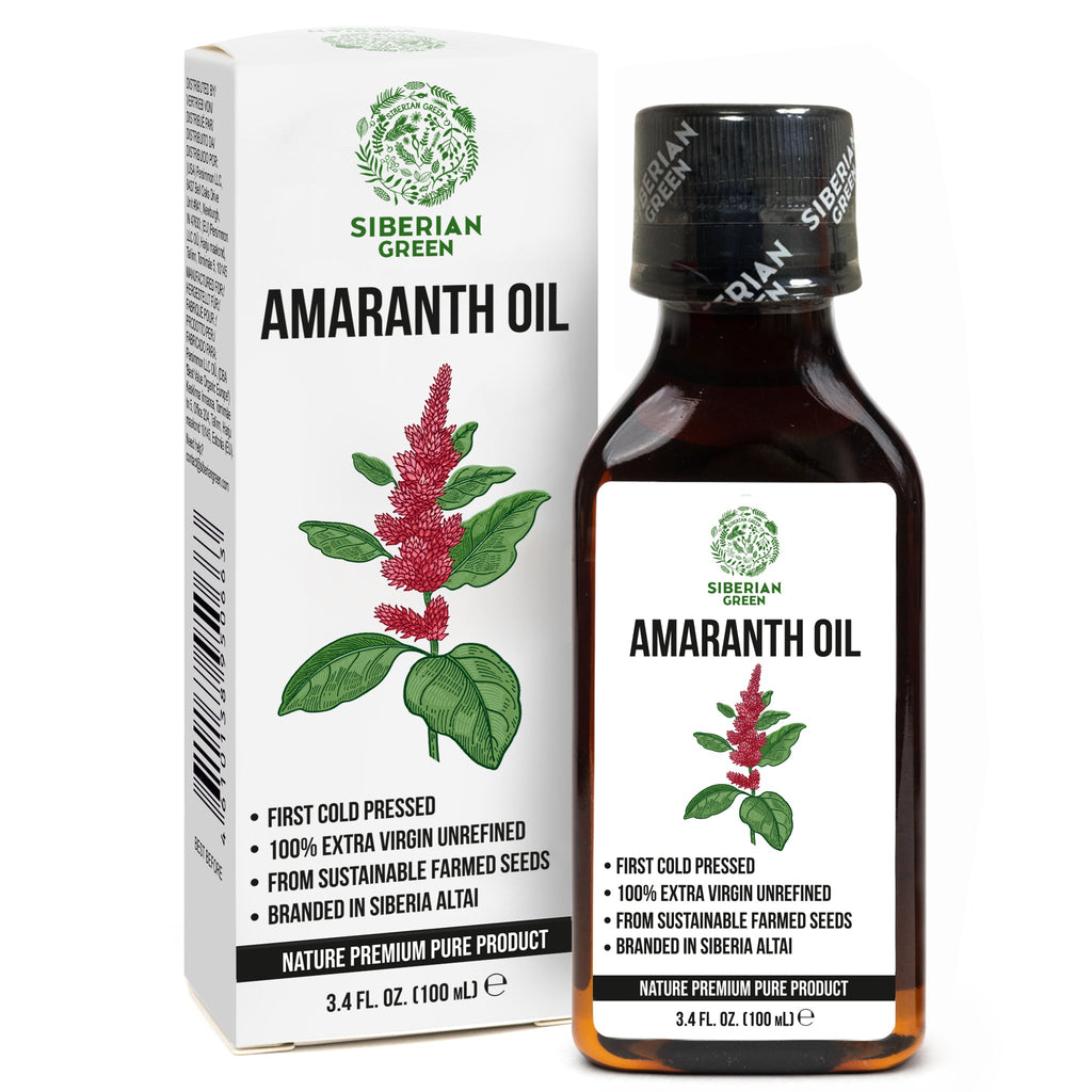 Amaranth Seed Oil 100 ml - Extra Virgin, Cold-Pressed, Premium Quality