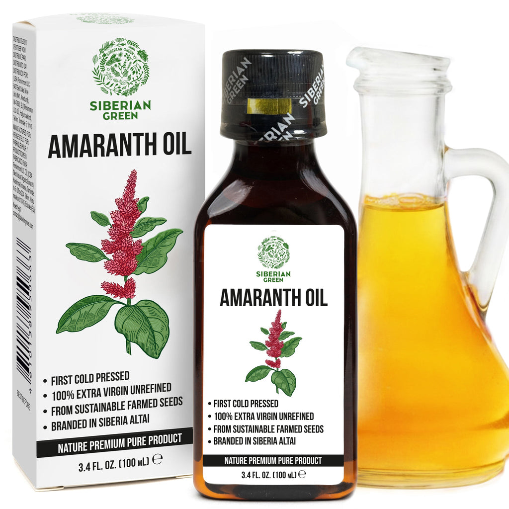 Amaranth Seed Oil 100 ml - Extra Virgin, Cold-Pressed, Premium Quality