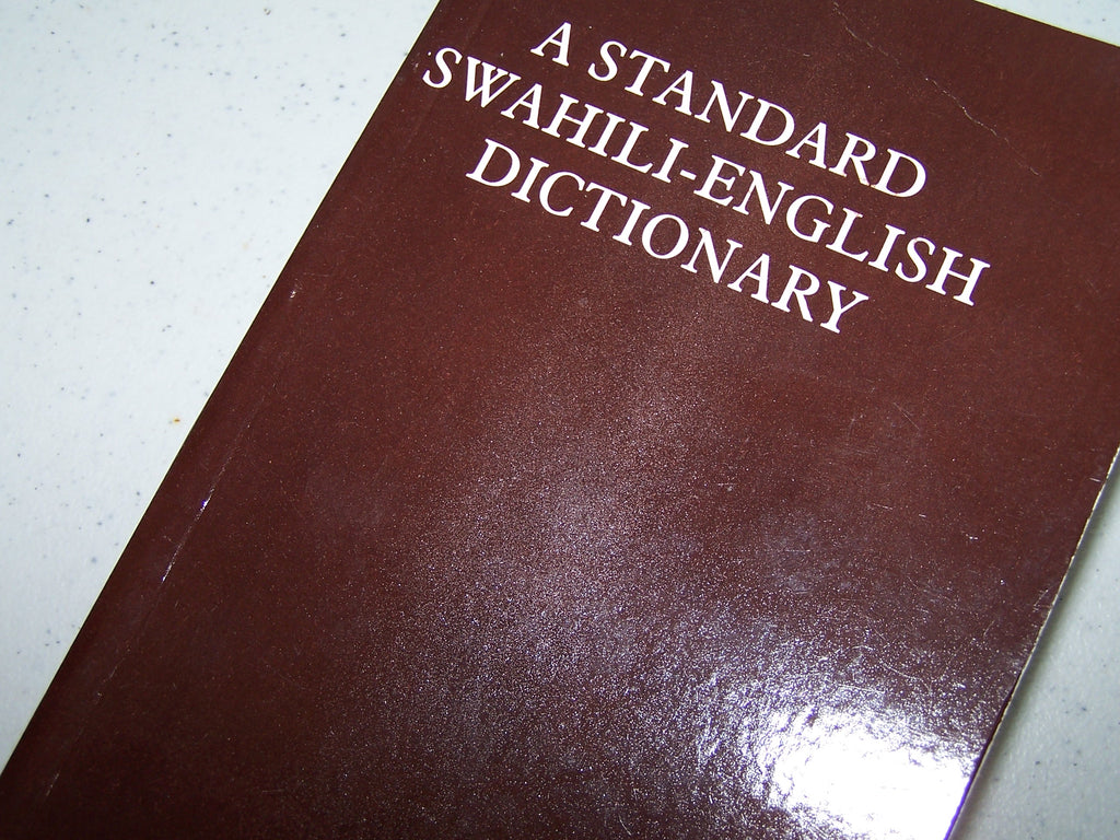 SWAHILI ENGLISH DICTIONARY