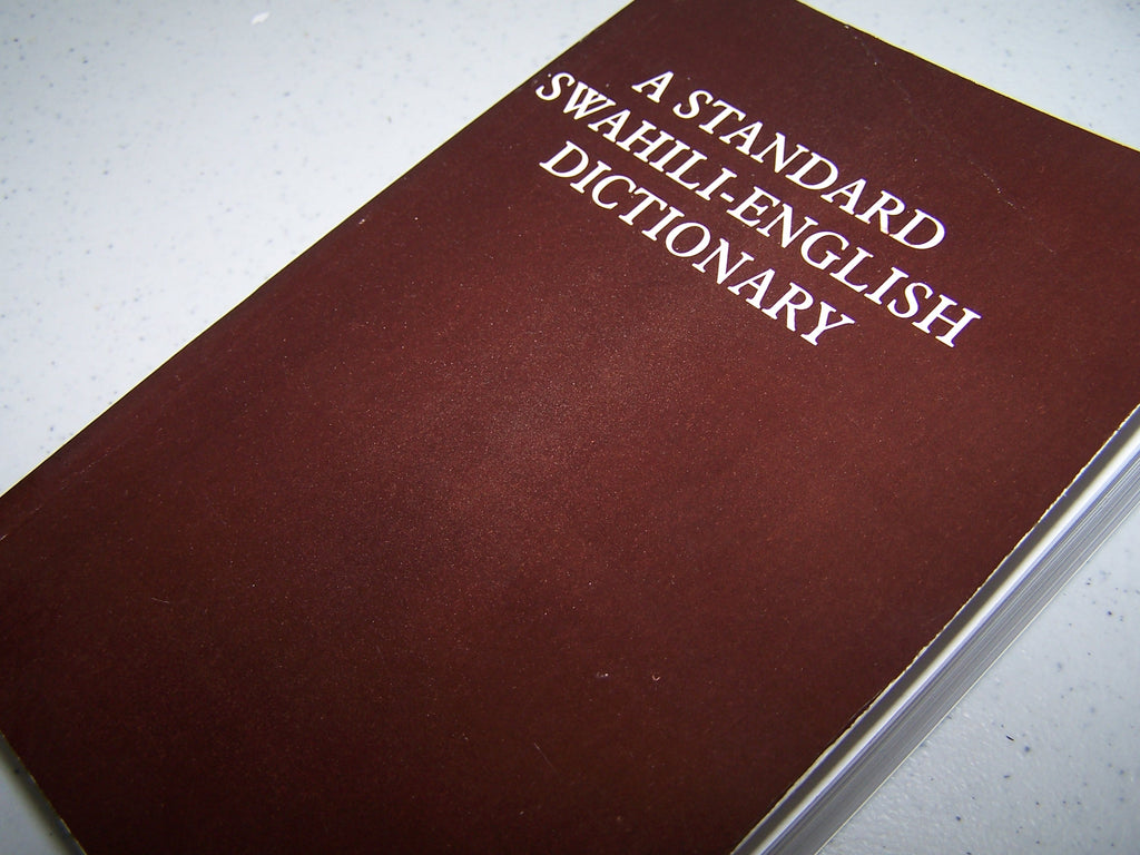 SWAHILI ENGLISH DICTIONARY