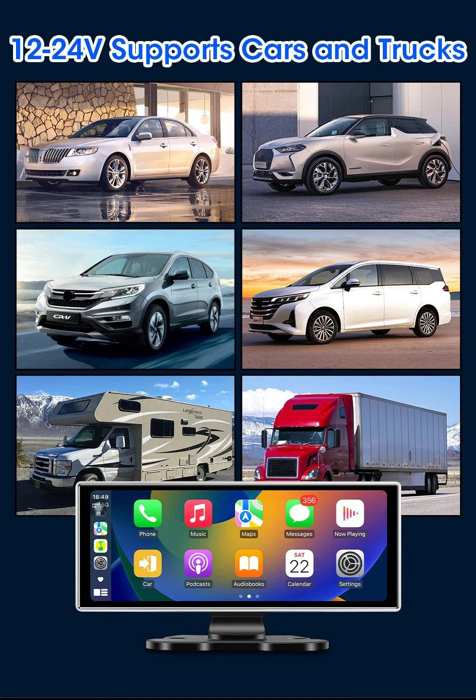 Dash Cam 10.11.26" with 4K Resolution and GPS