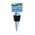 Wine Bottle Stopper: The Shores of Lake Michigan