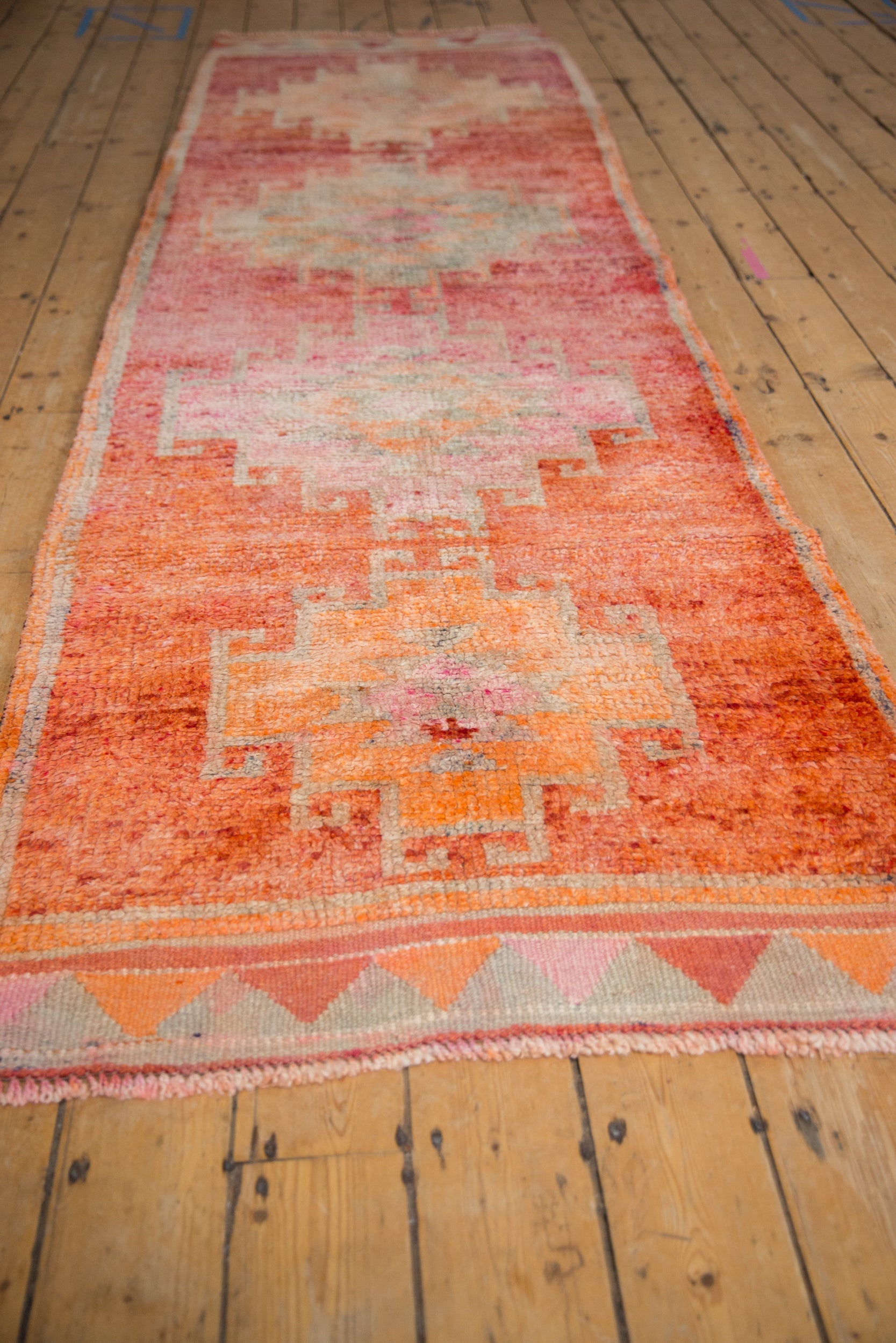 3x11 Vintage Distressed Kurd Rug Runner