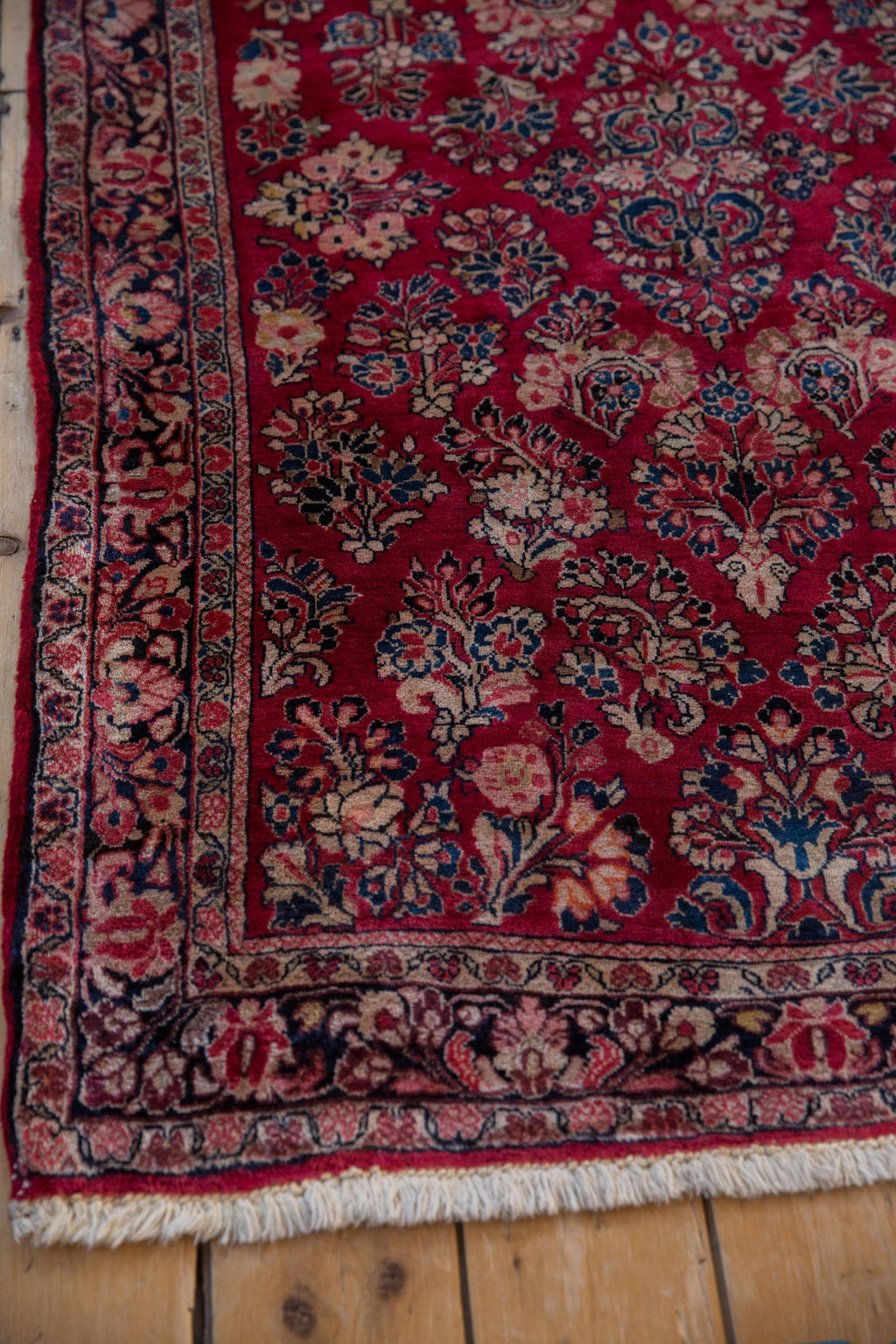 3.5x5 Vintage Fine German Sarouk Rug