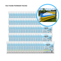 FOAM POWDER PACKS – 120 PACKS + All in one backyard foam pit