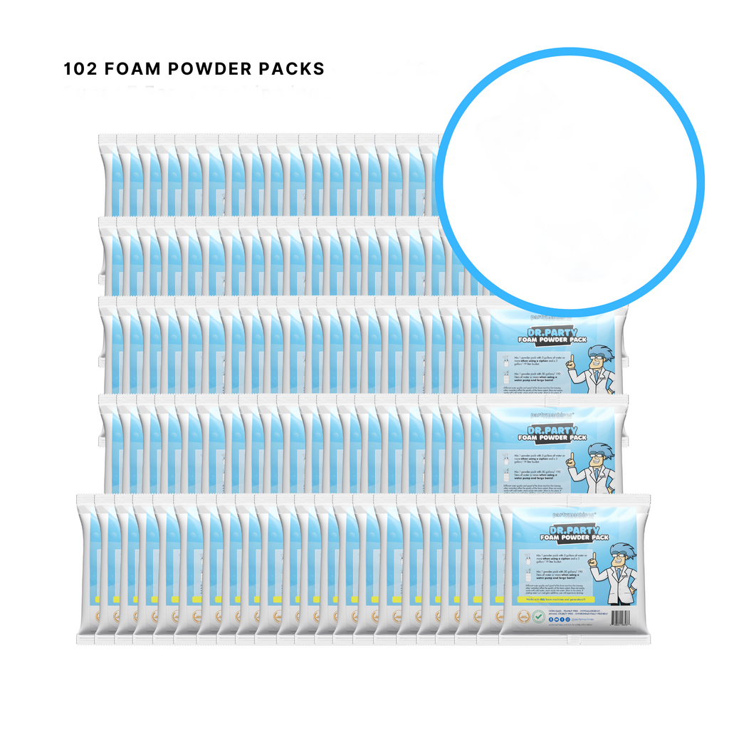 FOAM POWDER PACKS $15 ea. 160 POWDER PACKS (3 Free Super E Foam Units incl.)