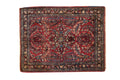 2x2.5 Vintage American Sarouk Square Rug Mat