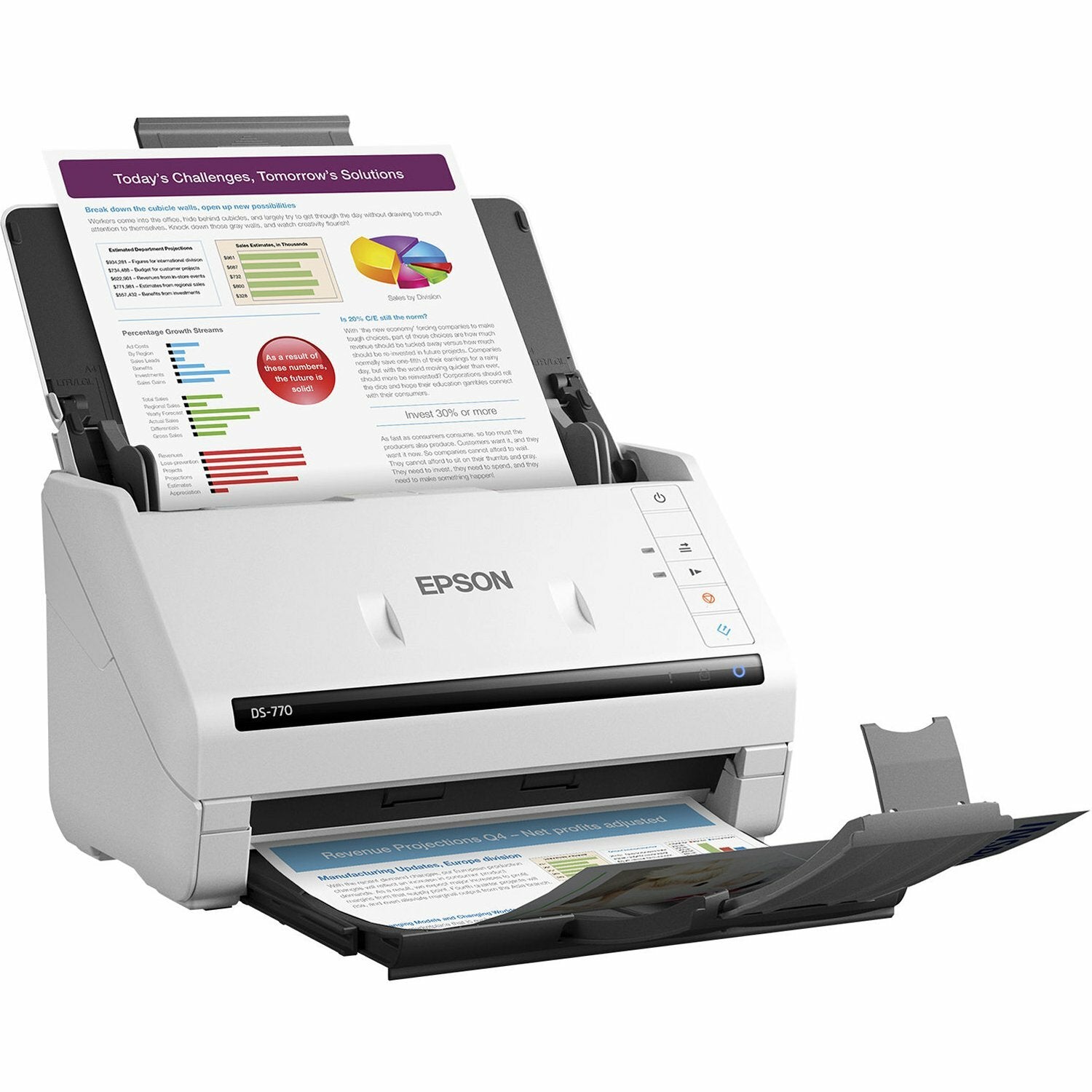 Epson Document Scanner DS-770 II 45ppm 100ADF B11B262201
