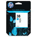 New, Pre-Owned - HP 38 Cyan (C9415A) Ink Cartridge