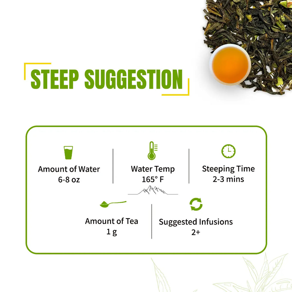 111° Mt. Pumori Special Green Tea – USDA Certified Organic