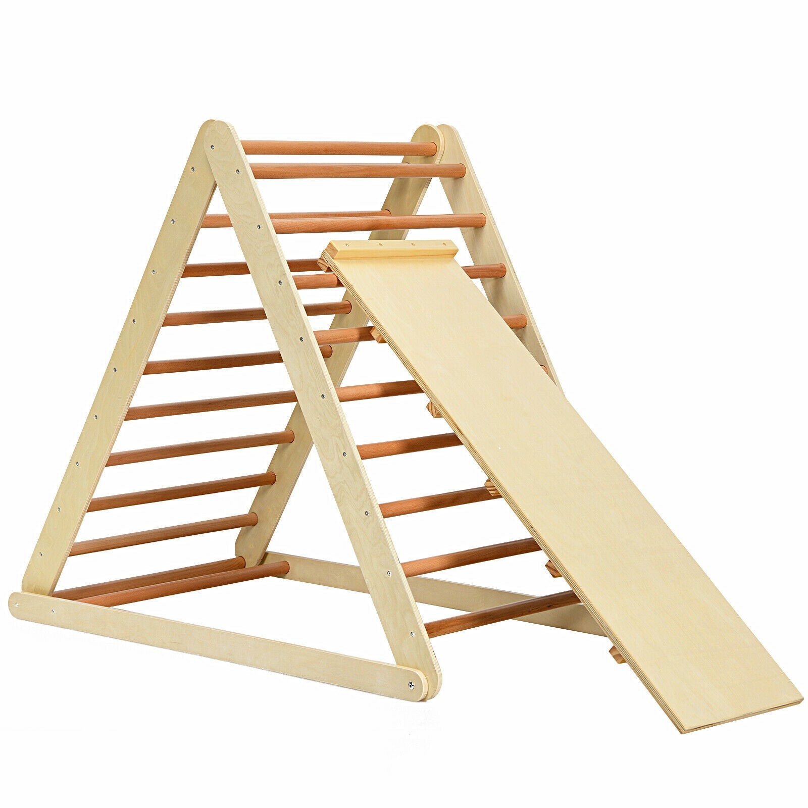 Foldable Wooden Climbing Triangle Indoor