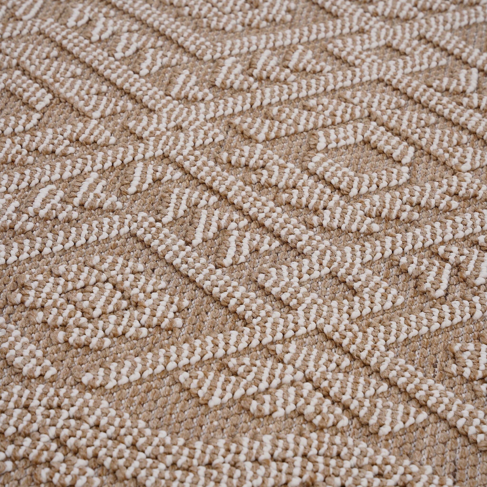 Guros - 6' X 9' Traditional Indoor / Outdoor Area Rug - Natural