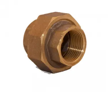 1/2" Brass Union With 3/32" Orifice Brass For Fire Systems