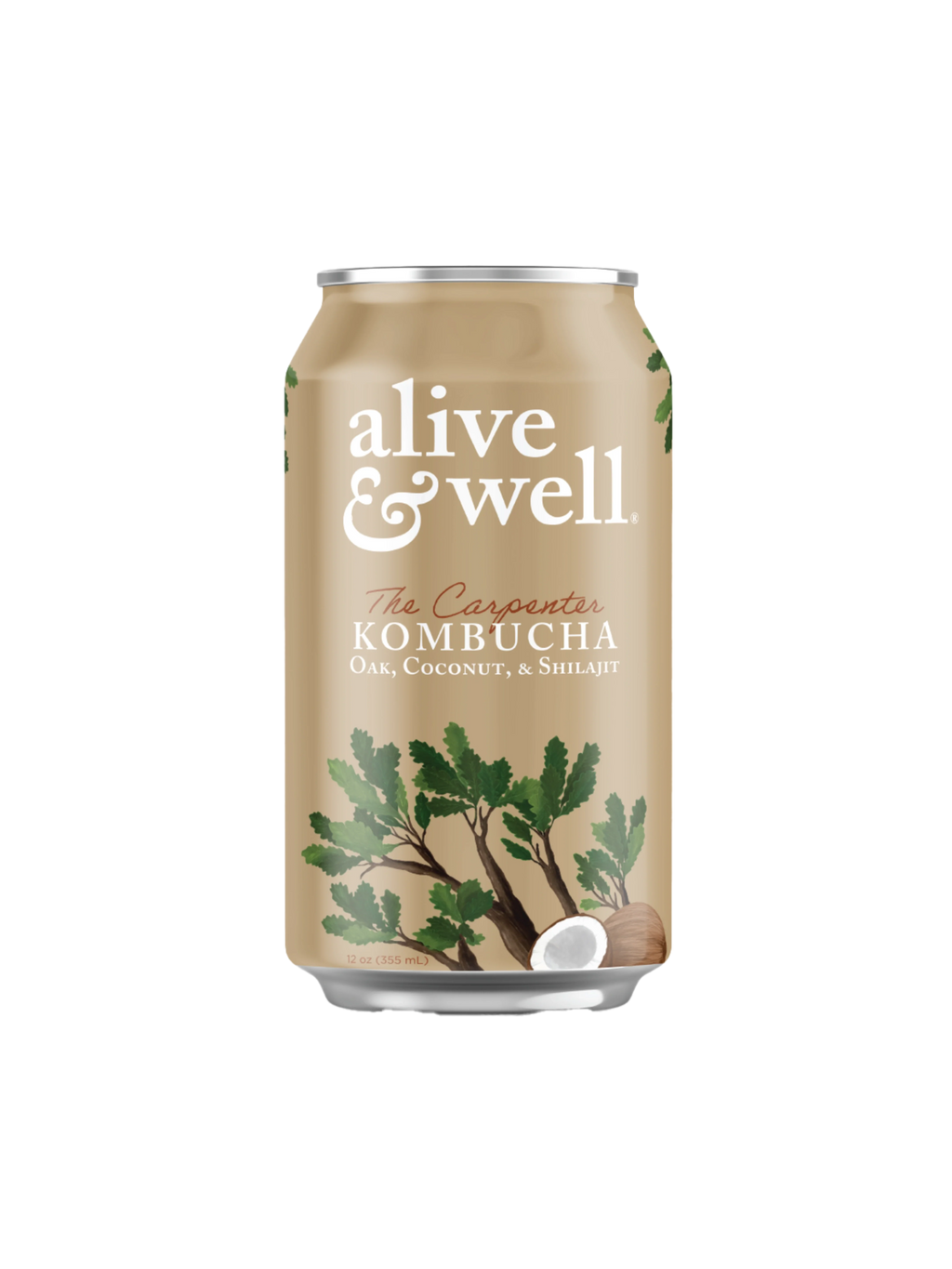 Oak & Coconut Kombucha Organic Bubble Goods
