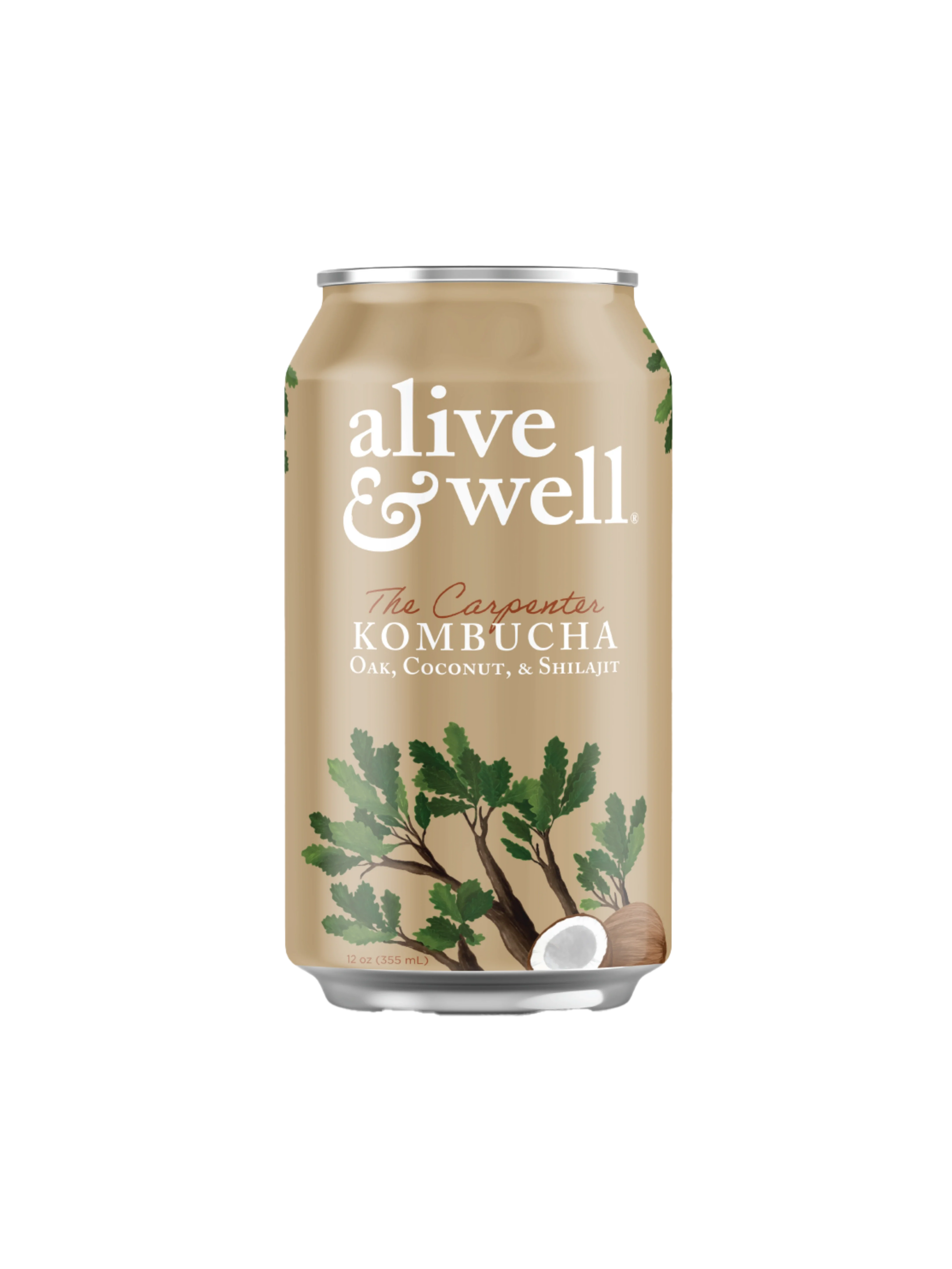 Oak & Coconut Kombucha Organic Bubble Goods