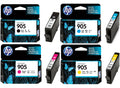 New, Pre-Owned - HP 905 Black and Color Ink Cartridge (Combo 4 Pack)