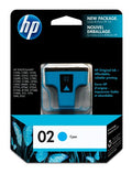 New, Pre-Owned - HP 02 (C8771WN) Cyan Ink Cartridge