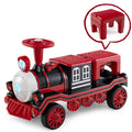 12V 2-Seater Ride on Toy with Train Whistle and Removable Chair