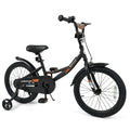 12/14/16/18 Inches Kids Bike with Removable Training Wheels and Adjustable Seatfor 3-8 Years Old Black