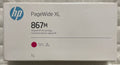New, Pre-Owned - HP 867 Magenta High Yield PageWide XL Ink Cartridge 3ED95A