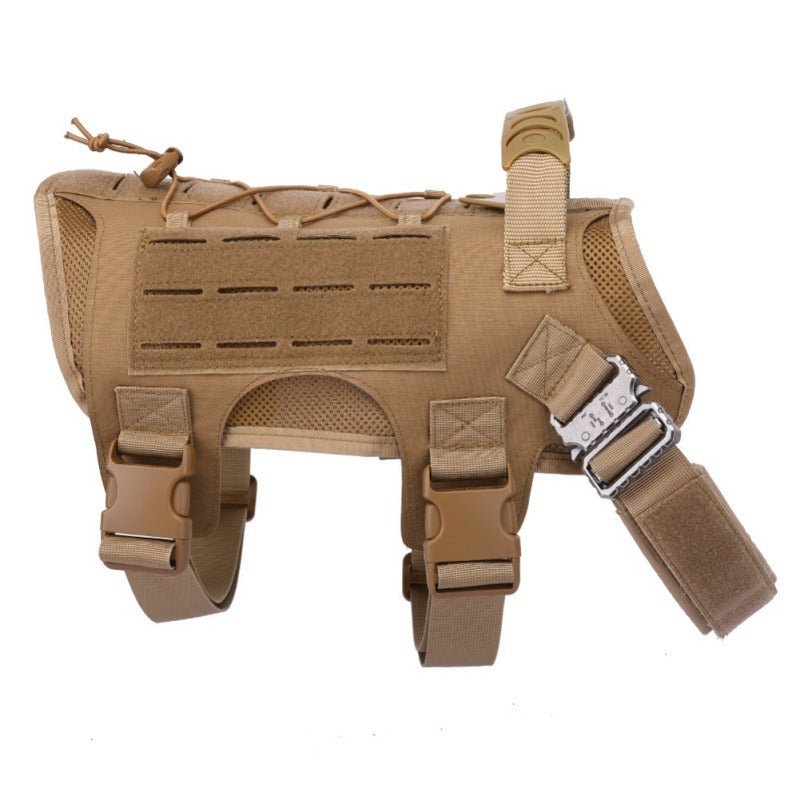 Tactical Dog Harness for Large Dogs - Durable, Adjustable, and Comfortable Design
