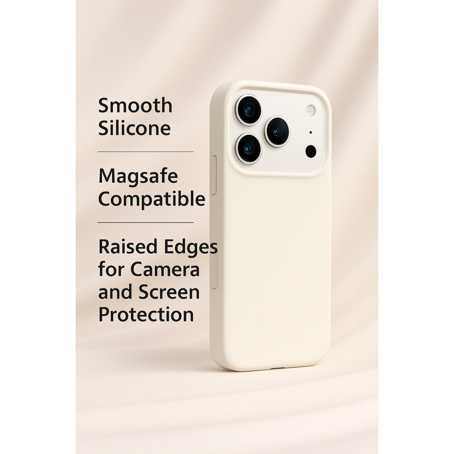 iPhone 17 Pro Max Case - Silicone MagSafe Anti-Slip | Venture Series