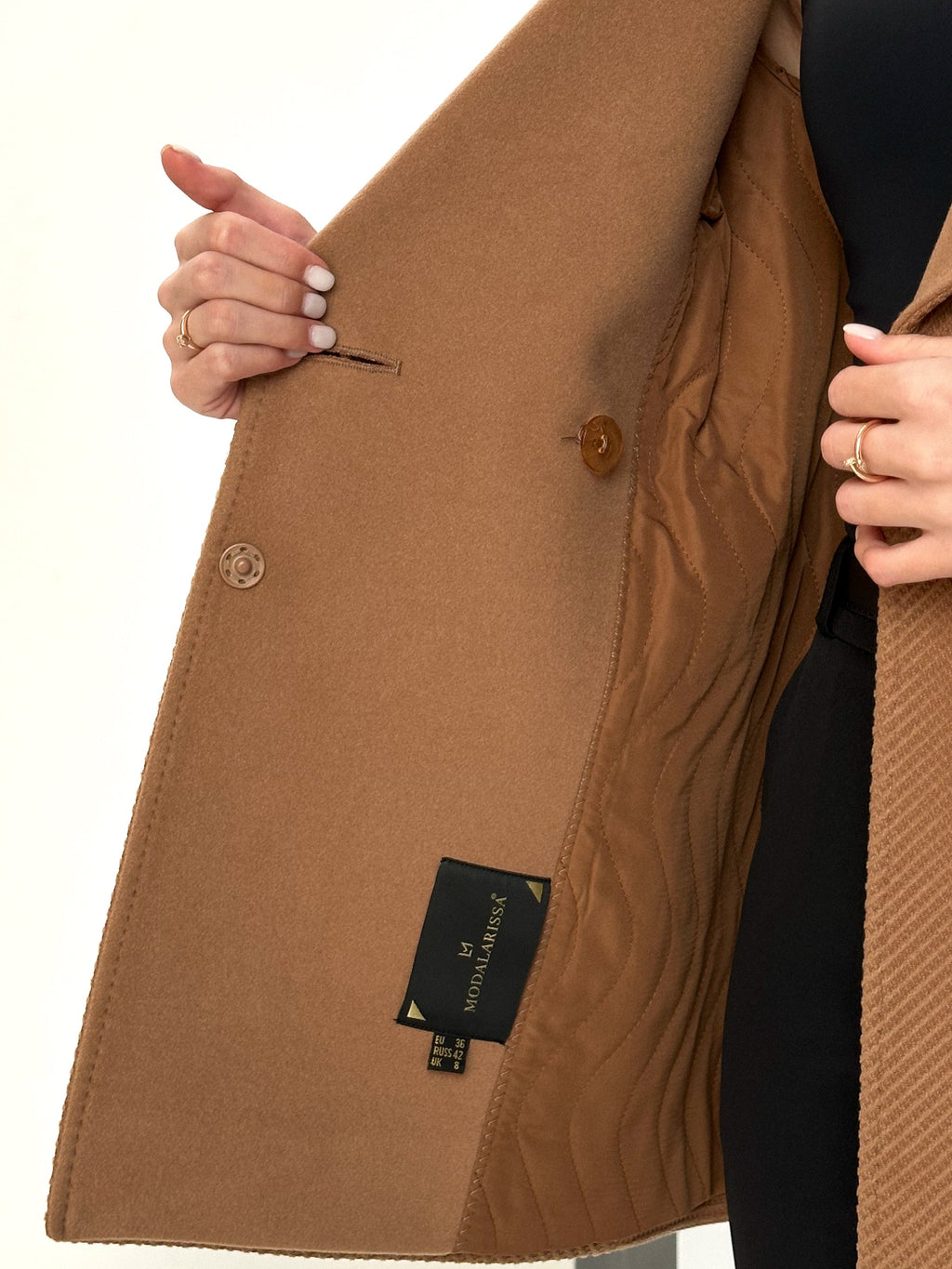 Lyndale Cashmere Wool Blend Coat