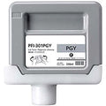 New, Pre-Owned - Canon PFI-301PGY Standard-Yield Photo Grey Ink Cartridge, 1496B001AA
