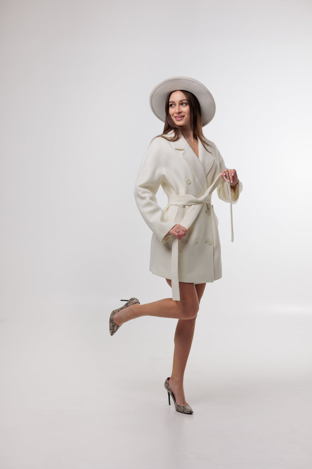 Wool Blend Coat