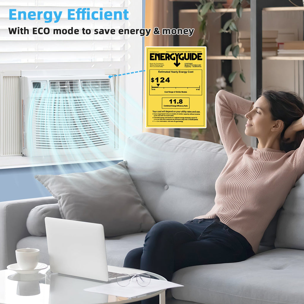 15000 BTU Window Air Conditioner-White